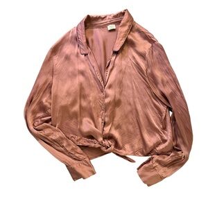Wilfred Blush Satin Blouse
